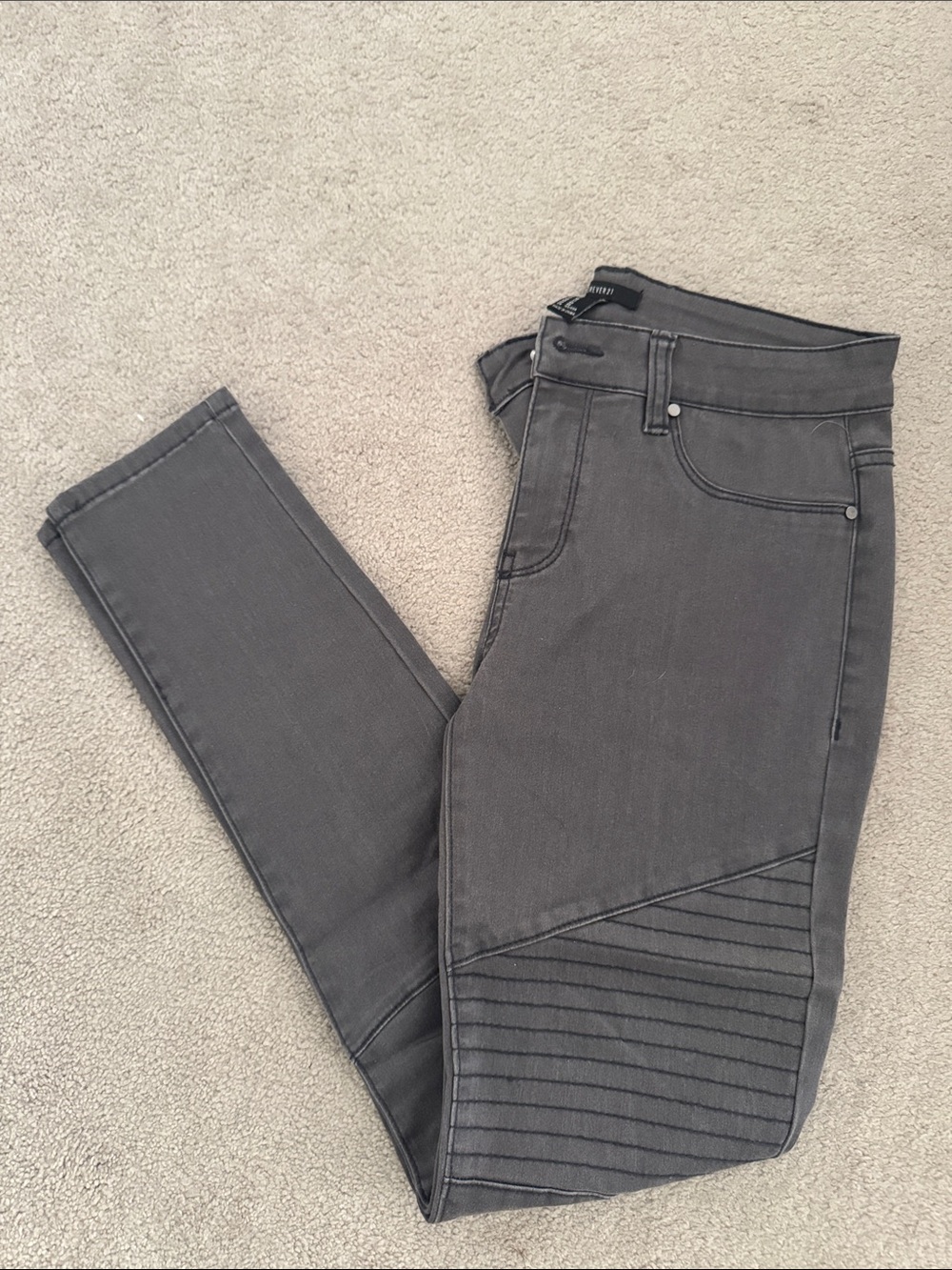 Forever21 detailed skinny jeans